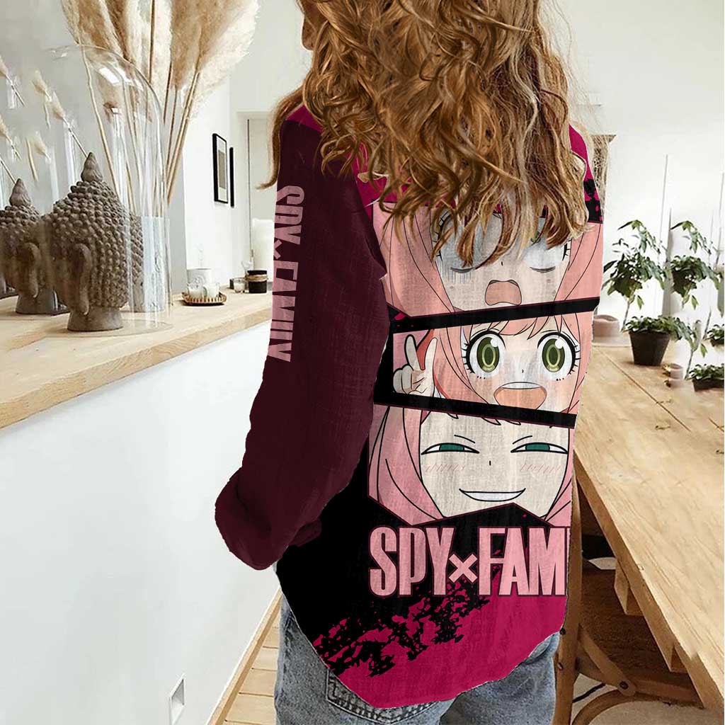 Anya - Spy X Family Women Casual Shirt Anime Style