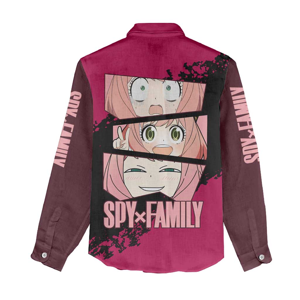 Anya - Spy X Family Women Casual Shirt Anime Style