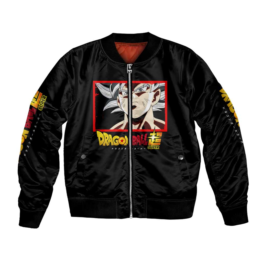 Goku Ultra Instinct - Dragon Ball Bomber Jacket Anime Style