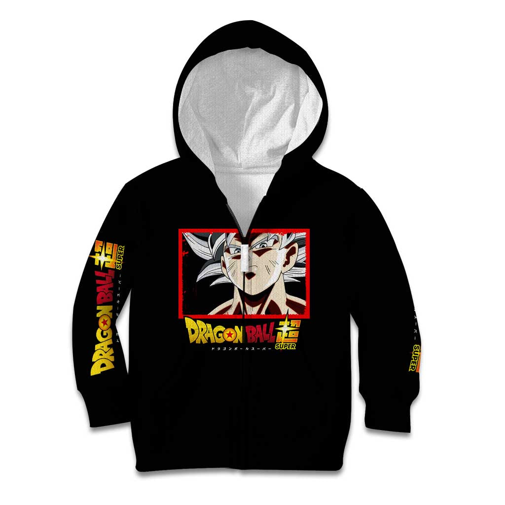 Goku Ultra Instinct - Dragon Ball Kid Hoodie Anime Style