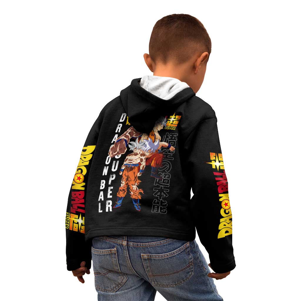 Goku Ultra Instinct - Dragon Ball Kid Hoodie Anime Style