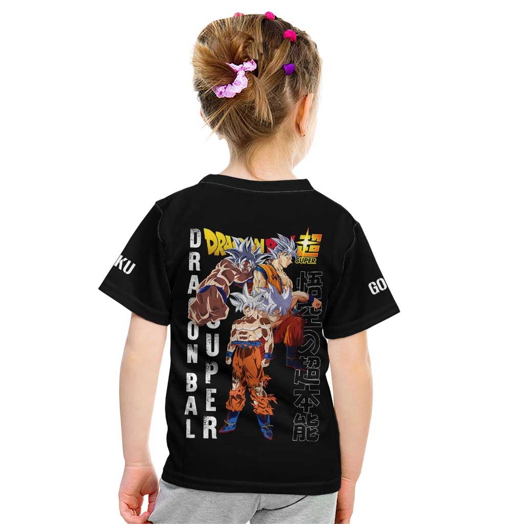 Goku Ultra Instinct - Dragon Ball Kid T Shirt Anime Style