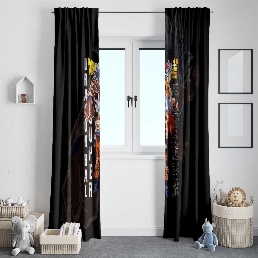 Goku Ultra Instinct - Dragon Ball Window Curtain Anime Style
