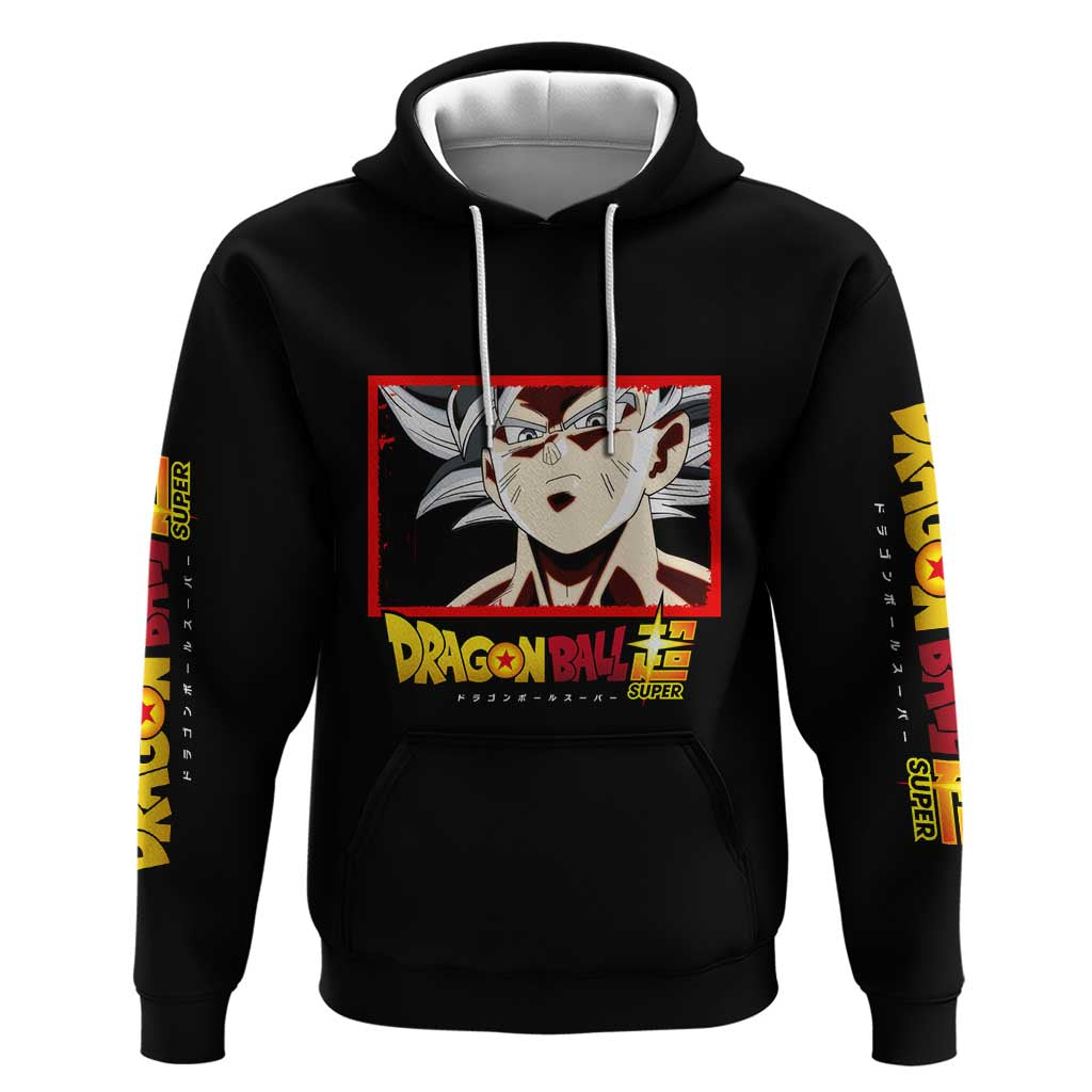 Goku Ultra Instinct - Dragon Ball Zip Hoodie Anime Style
