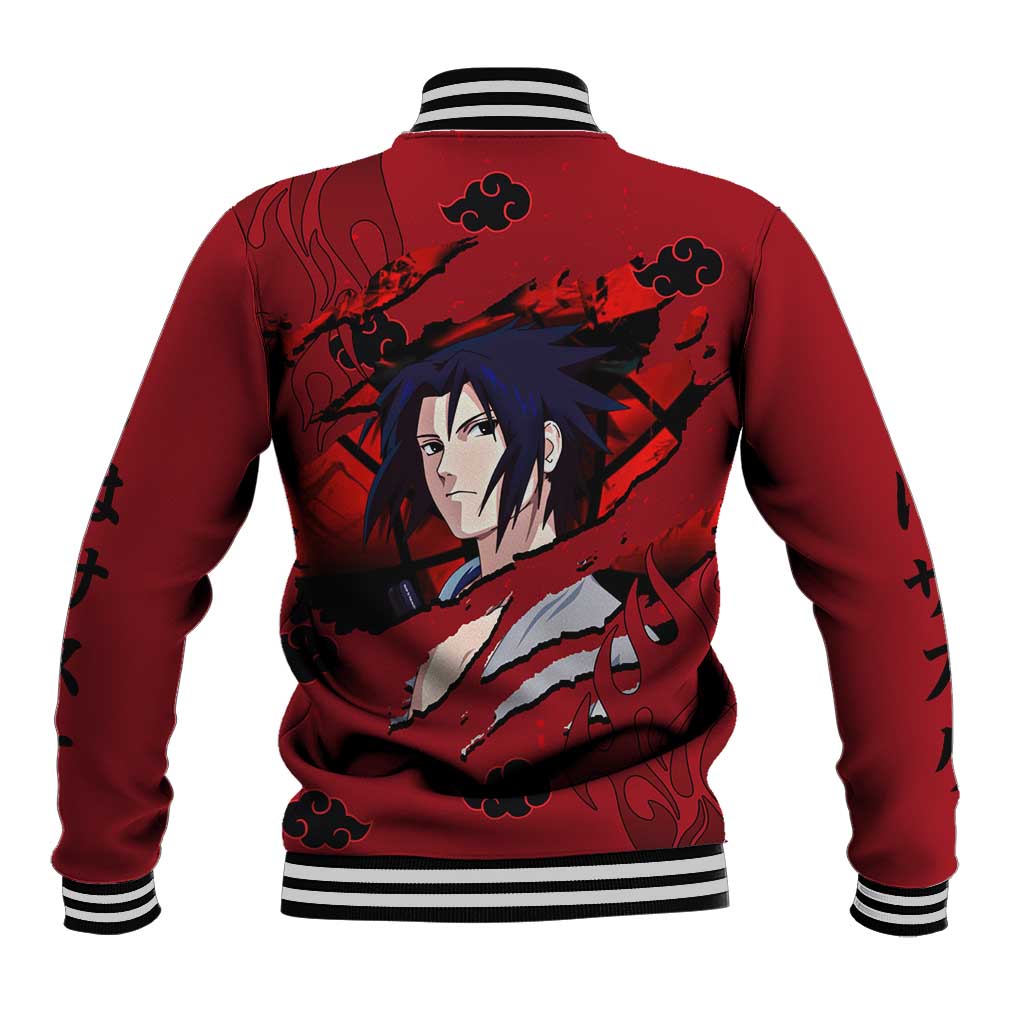Uchiha Sasuke - Naruto Baseball Jacket Anime Style