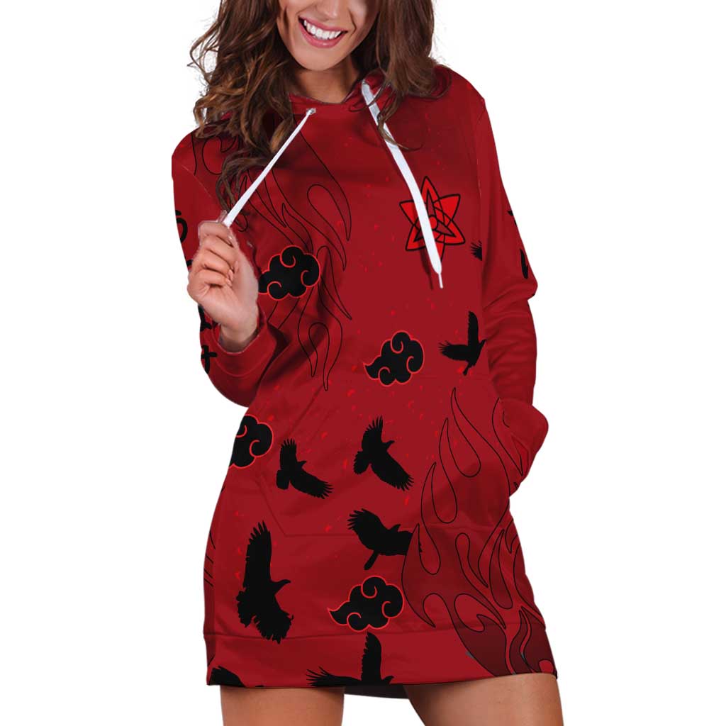Uchiha Sasuke - Naruto Hoodie Dress Anime Style