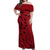 Uchiha Sasuke - Naruto Off Shoulder Maxi Dress Anime Style
