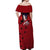 Uchiha Sasuke - Naruto Off Shoulder Maxi Dress Anime Style