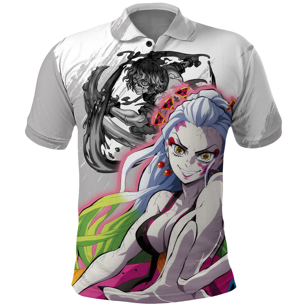 Gyutato and Daki Polo Shirt Demon Slayer