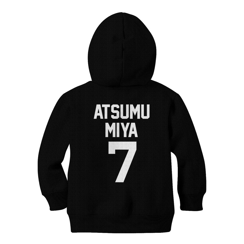 Inarizaki Atsumu Miya Kid Hoodie Number 7 Anime