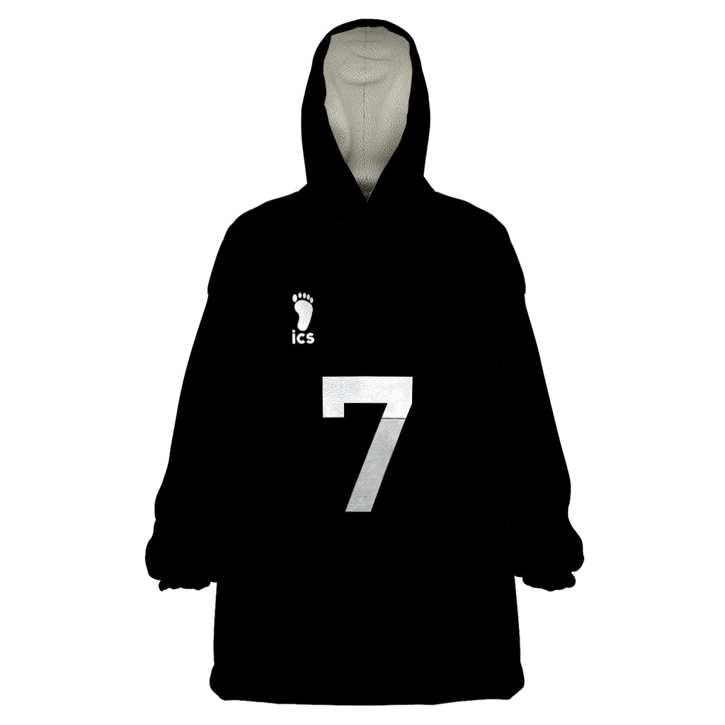 Inarizaki Atsumu Miya Wearable Blanket Hoodie Number 7 Anime