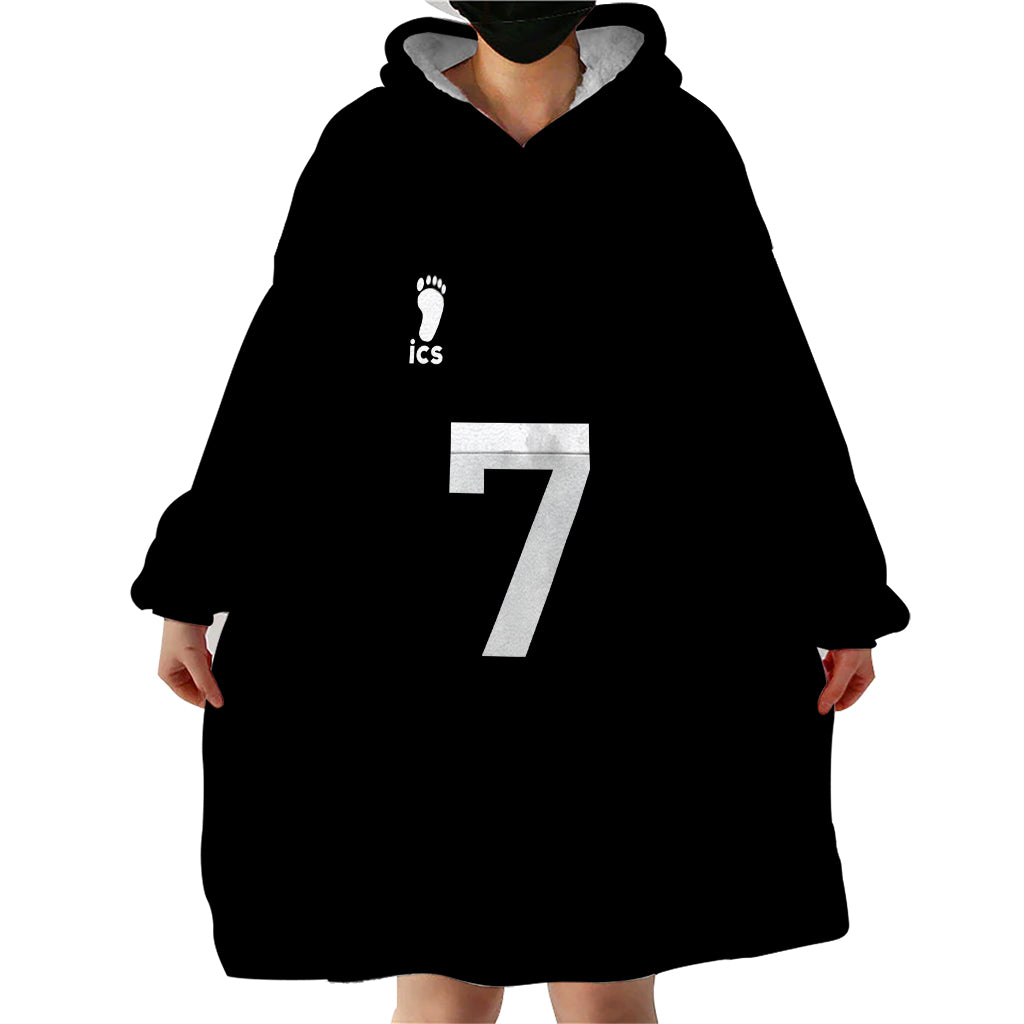 Inarizaki Atsumu Miya Wearable Blanket Hoodie Number 7 Anime