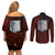 Eren Yeager - AOT Final Season Anime Couples Matching Off Shoulder Short Dress and Long Sleeve Button Shirt Attack On Titan