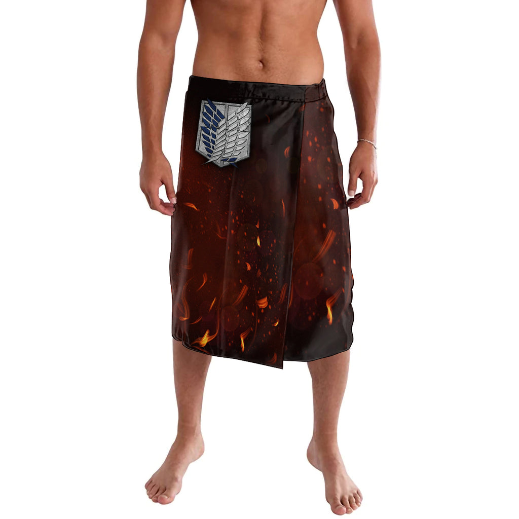 Eren Yeager - AOT Final Season Anime Lavalava Attack On Titan