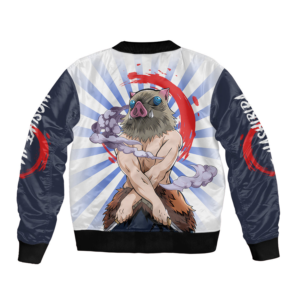 Inosuke Hashibira Bomber Jacket Demon Slayer