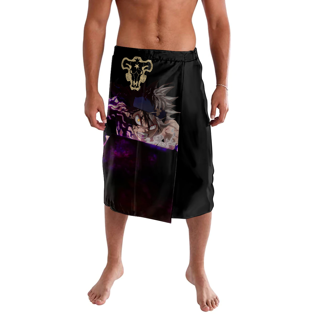 Black Bull Devil Asta - Anime Lavalava Black Clover Anime