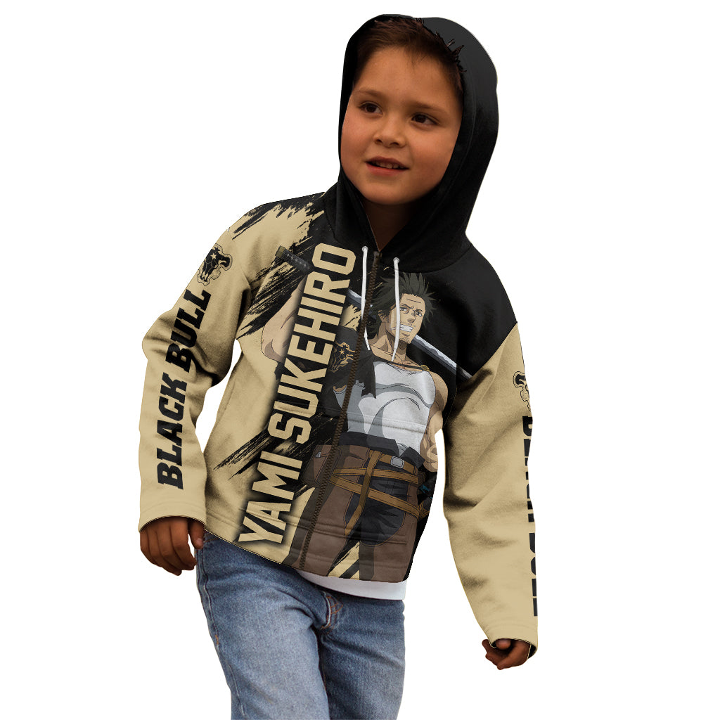 Black Bull Yami Sukehiro Kid Hoodie Black Clover Anime