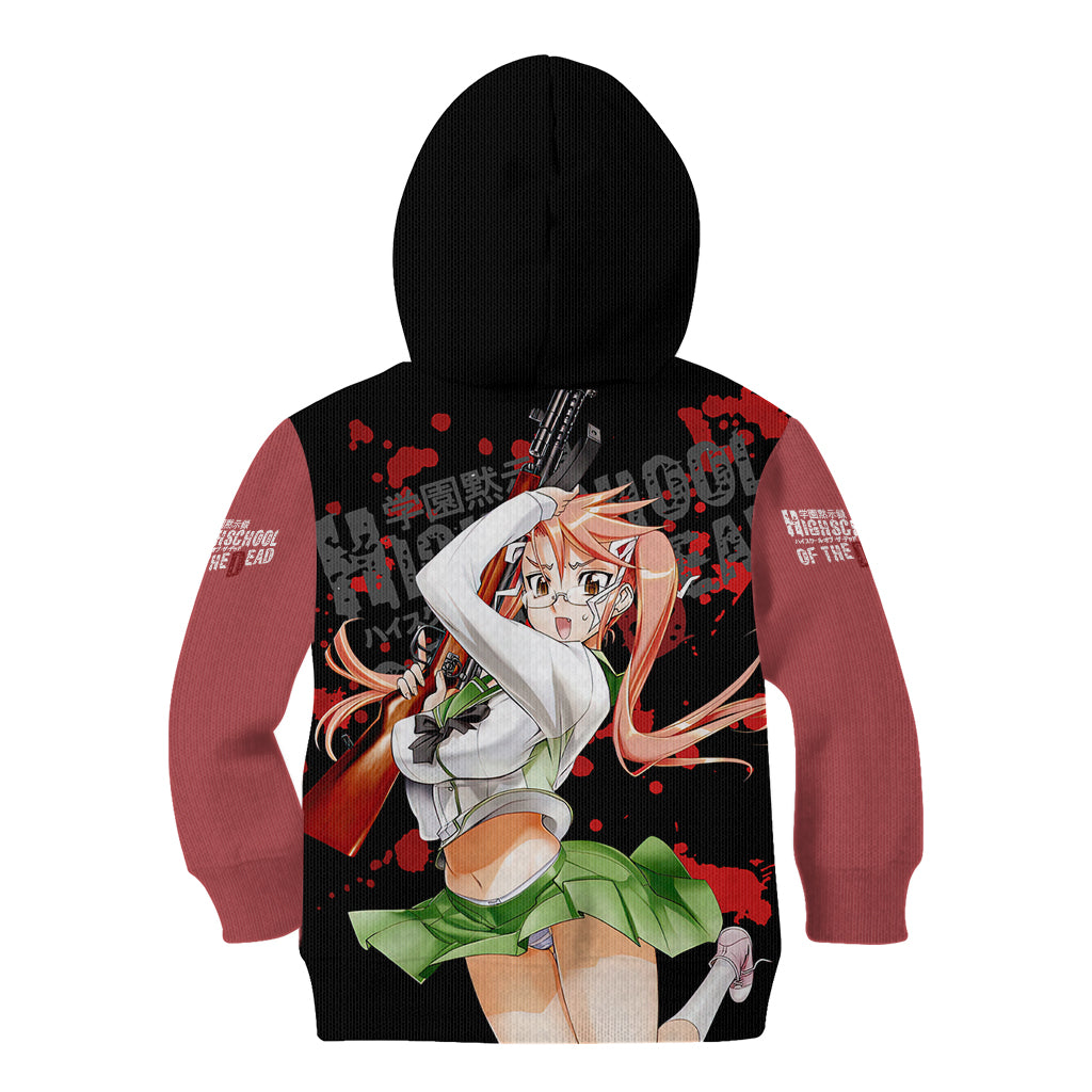 Saya Takagi Kid Hoodie Highschool Of Dead