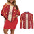 Luffy Couples Matching Off Shoulder Short Dress and Long Sleeve Button Shirt One Piece