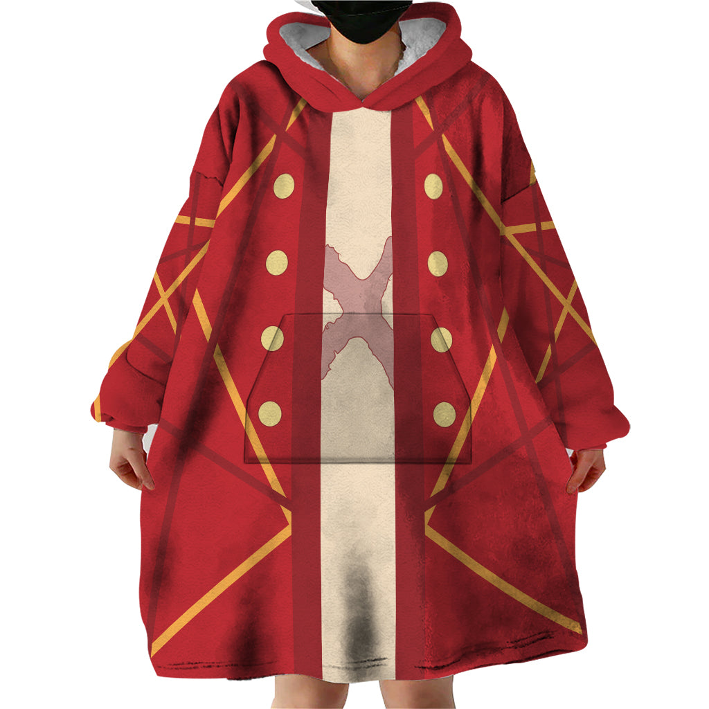 Luffy Wearable Blanket Hoodie One Piece