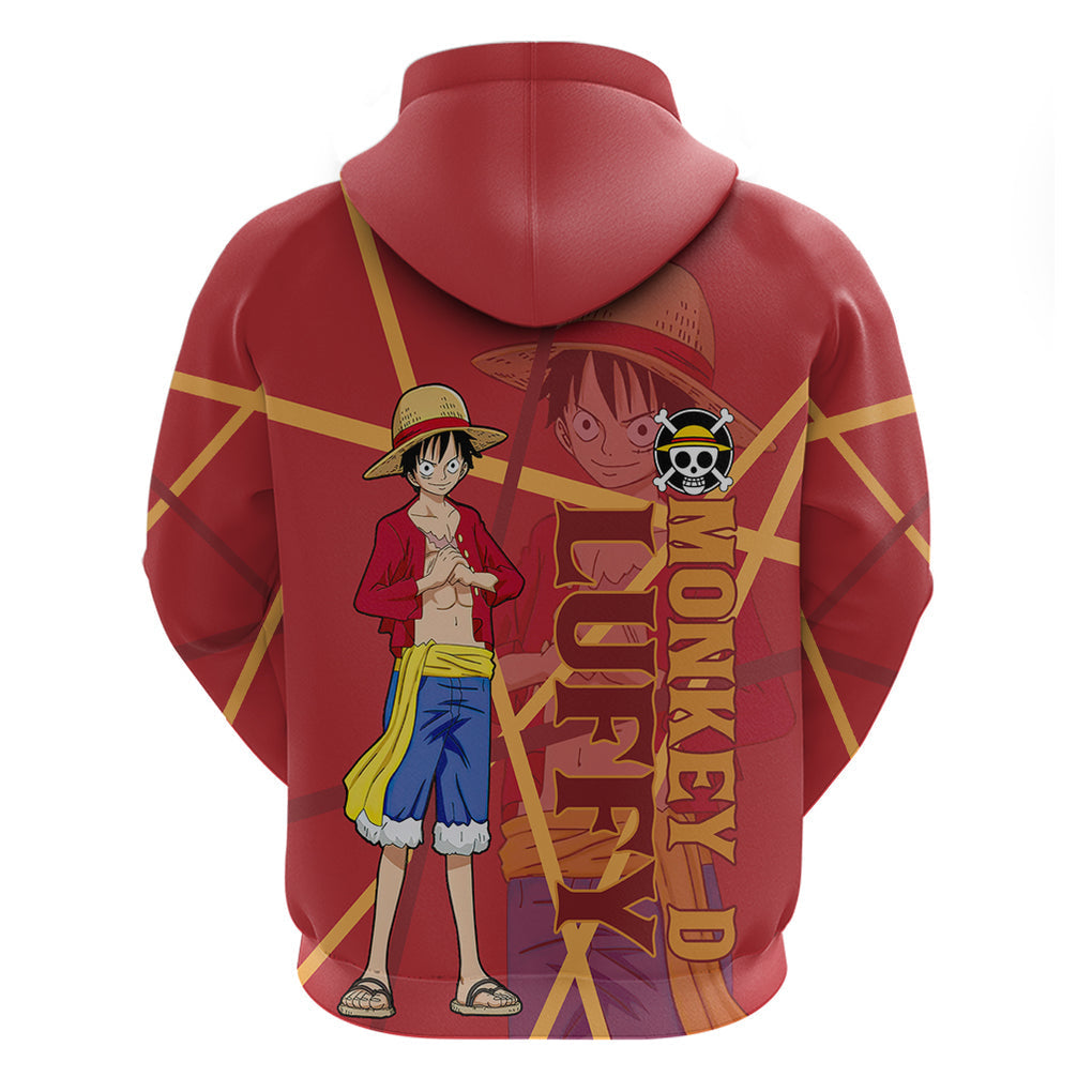 Luffy Zip Hoodie One Piece