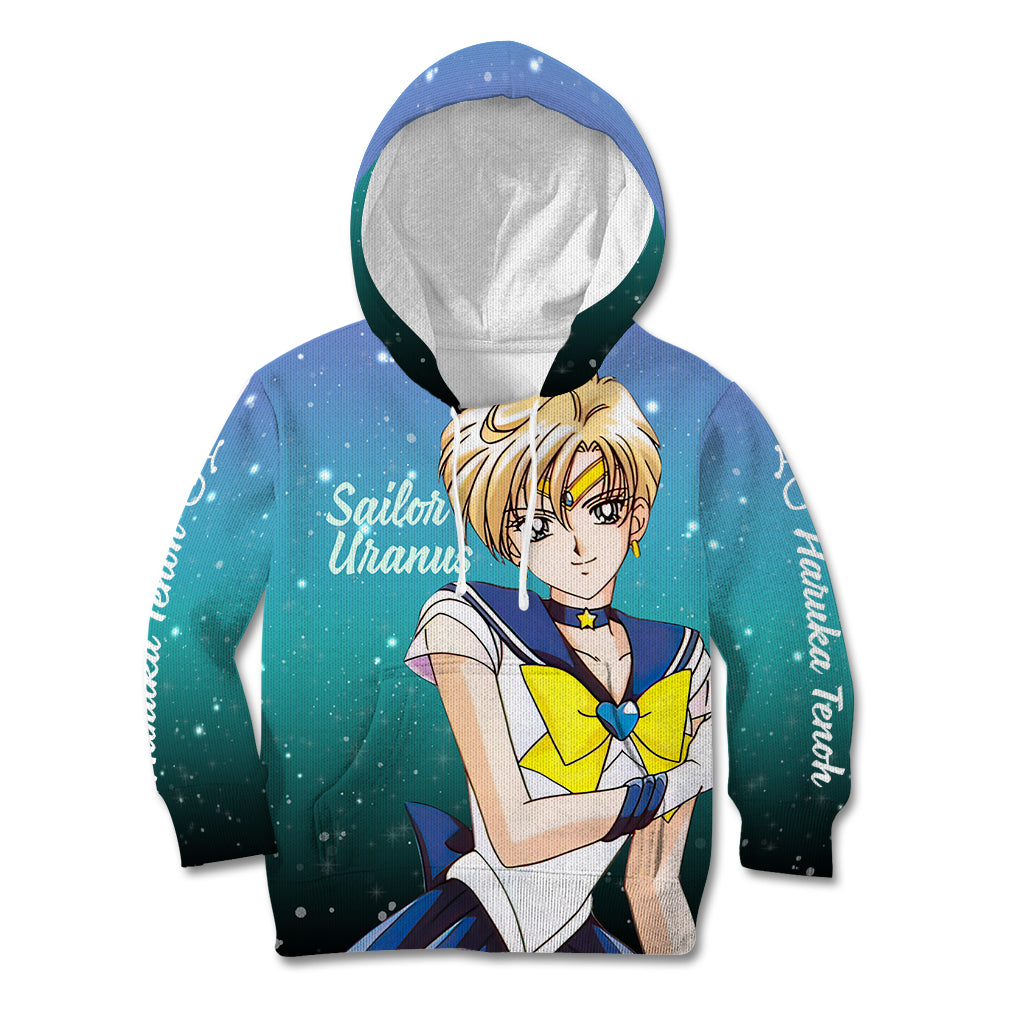 Haruka Tenoh Kid Hoodie Sailor Uranus Sailor Moon Anime