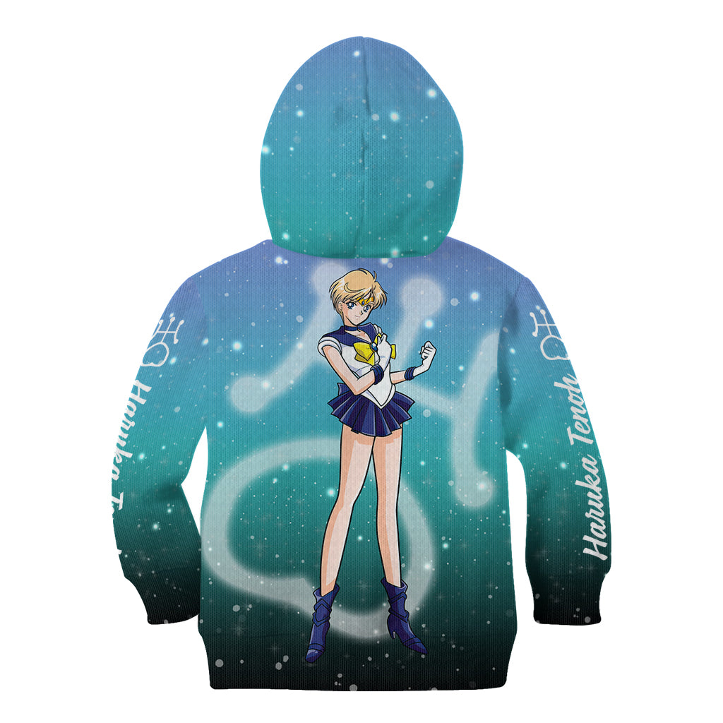 Haruka Tenoh Kid Hoodie Sailor Uranus Sailor Moon Anime