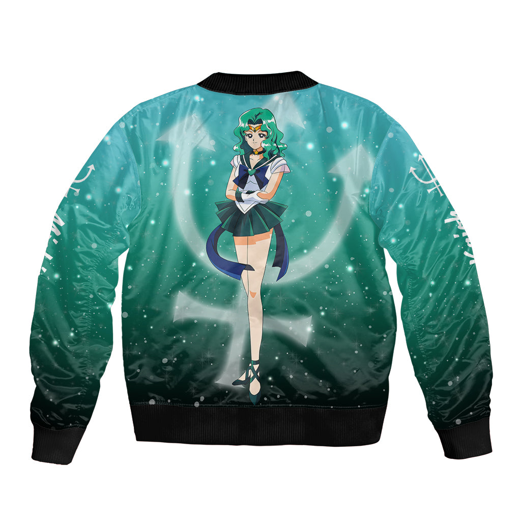 Michiru Kaioh Bomber Jacket Sailor Neptune Sailor Moon Anime