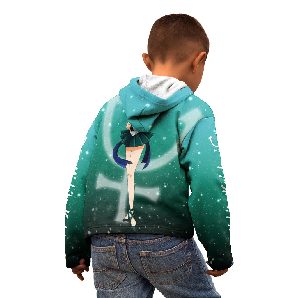 Michiru Kaioh Kid Hoodie Sailor Neptune Sailor Moon Anime