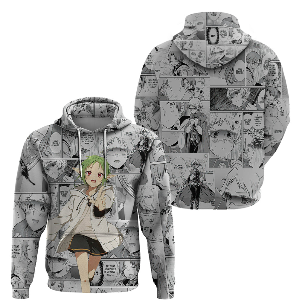 Sylphiette Mushoku Tensei Hoodie Manga Mix Anime