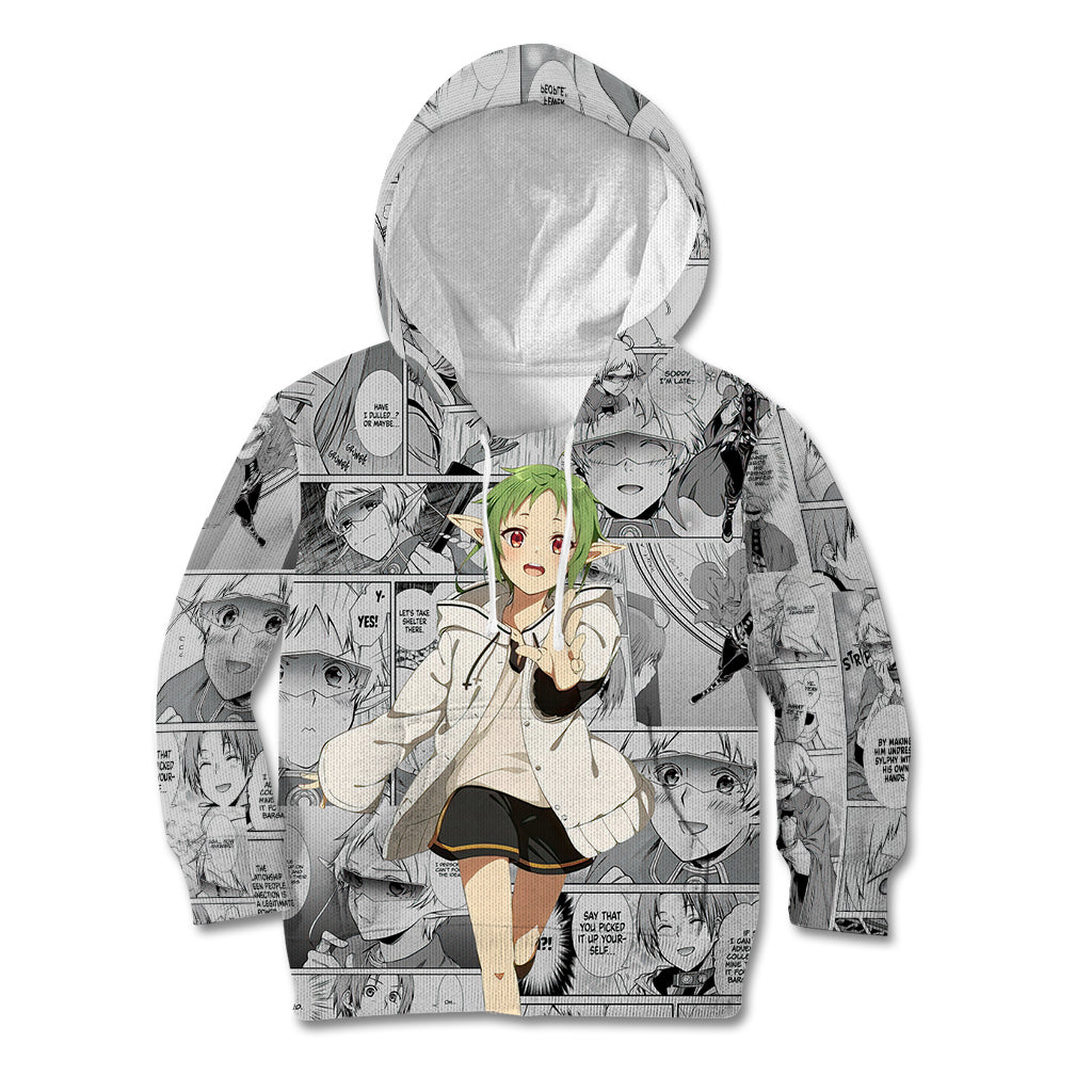 Sylphiette Mushoku Tensei Kid Hoodie Manga Mix Anime