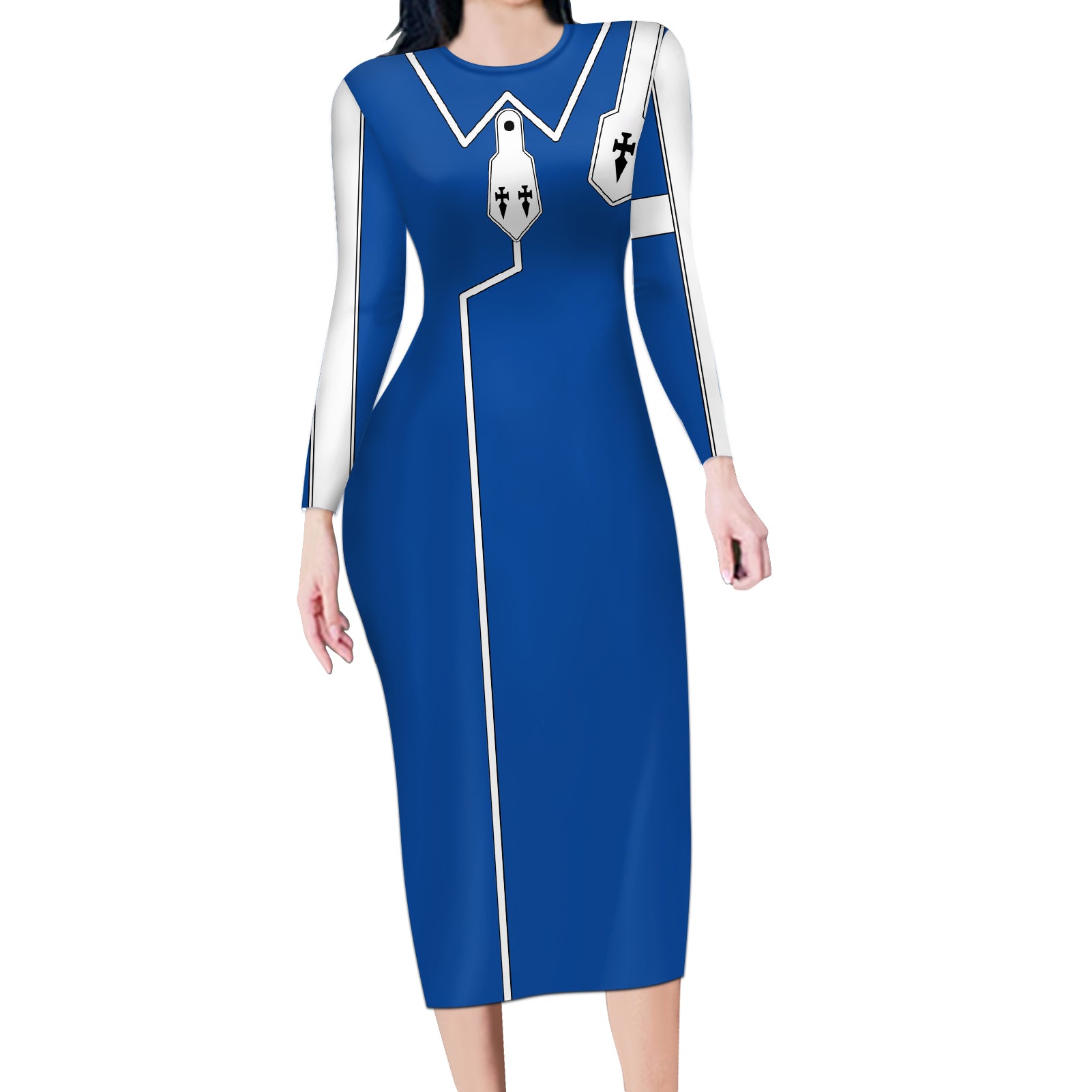 Eugeo Long Sleeve Bodycon Dress Sword Art Online