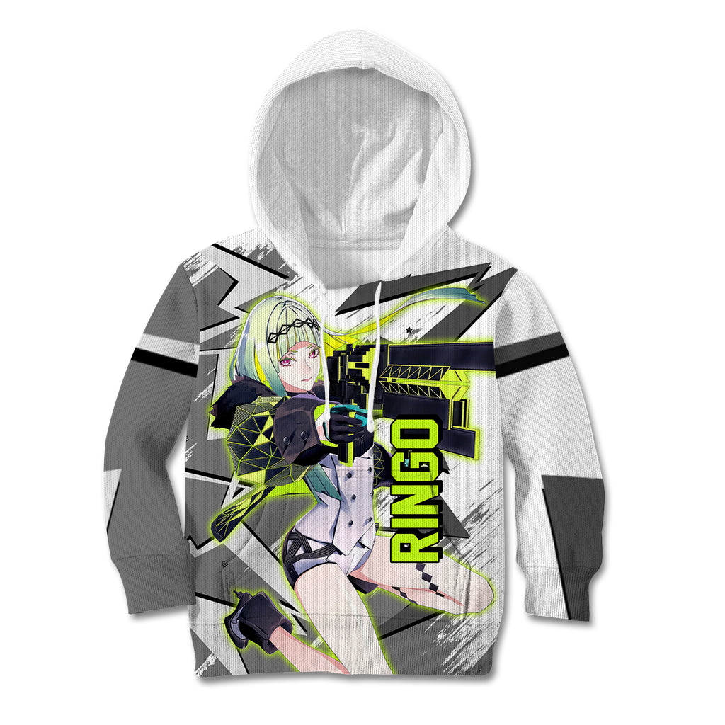 Ringo Persona Kid Hoodie Anime Mix Polygon Cyber Style