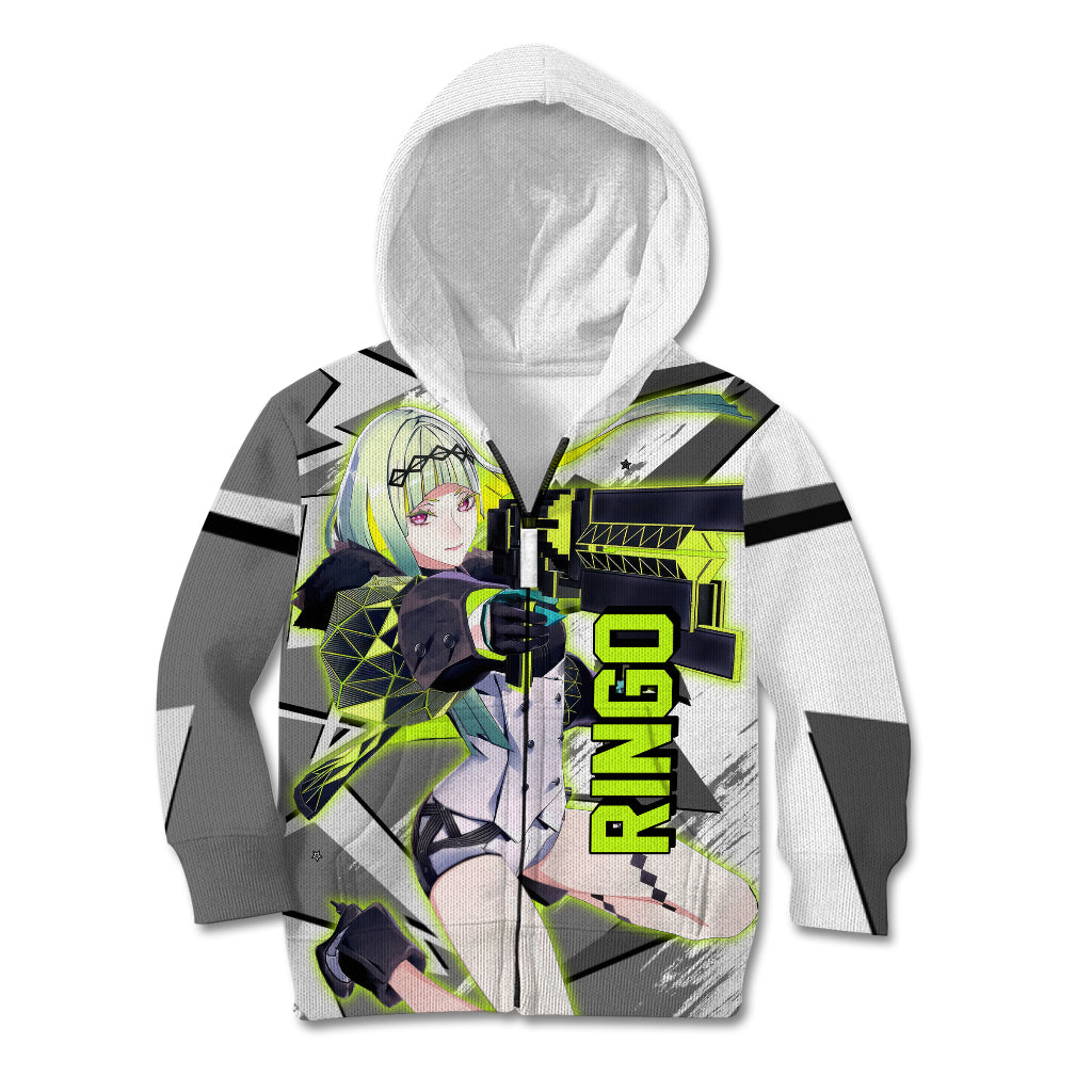 Ringo Persona Kid Hoodie Anime Mix Polygon Cyber Style