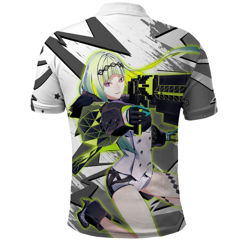 Ringo Persona Polo Shirt Anime Mix Polygon Cyber Style