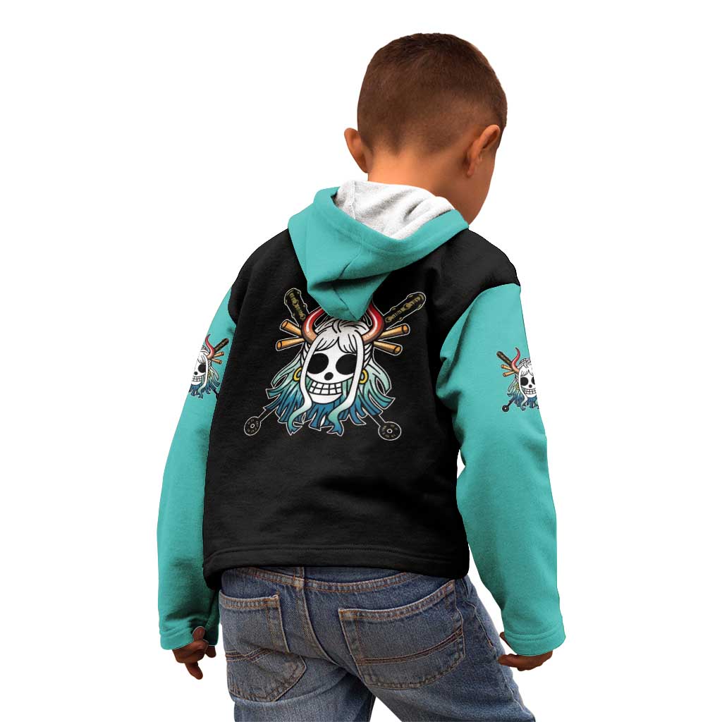 Yamato - One Piece Kid Hoodie Anime Mix Manga Style