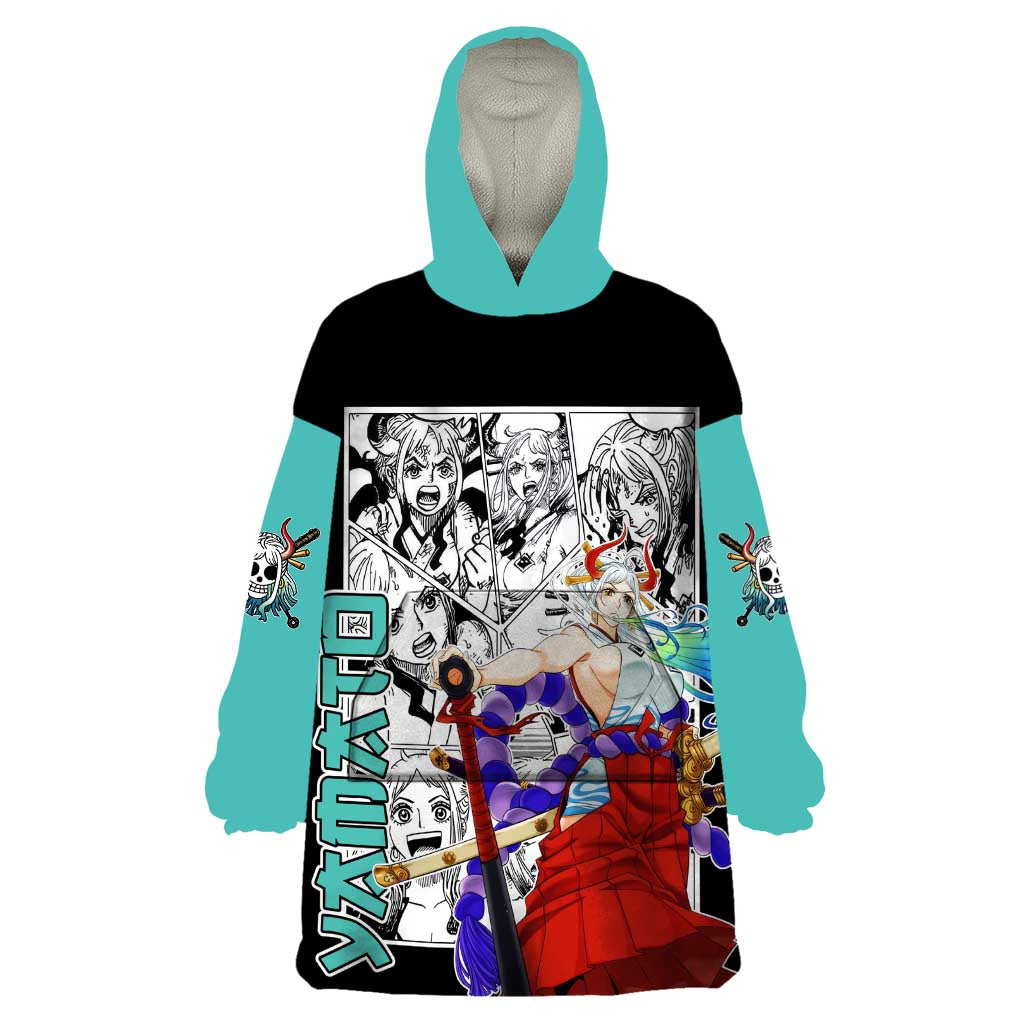 Yamato - One Piece Wearable Blanket Hoodie Anime Mix Manga Style