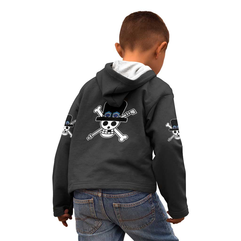 Sabo - One Piece Kid Hoodie Anime Mix Manga Style
