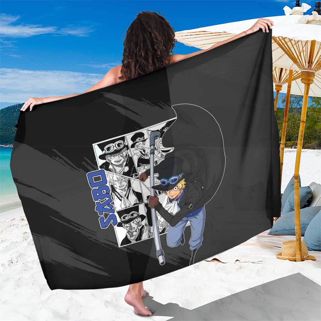 Sabo - One Piece Sarong Anime Mix Manga Style