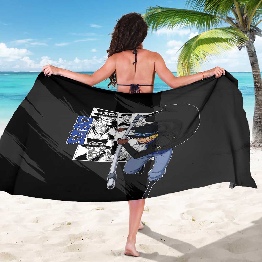 Sabo - One Piece Sarong Anime Mix Manga Style
