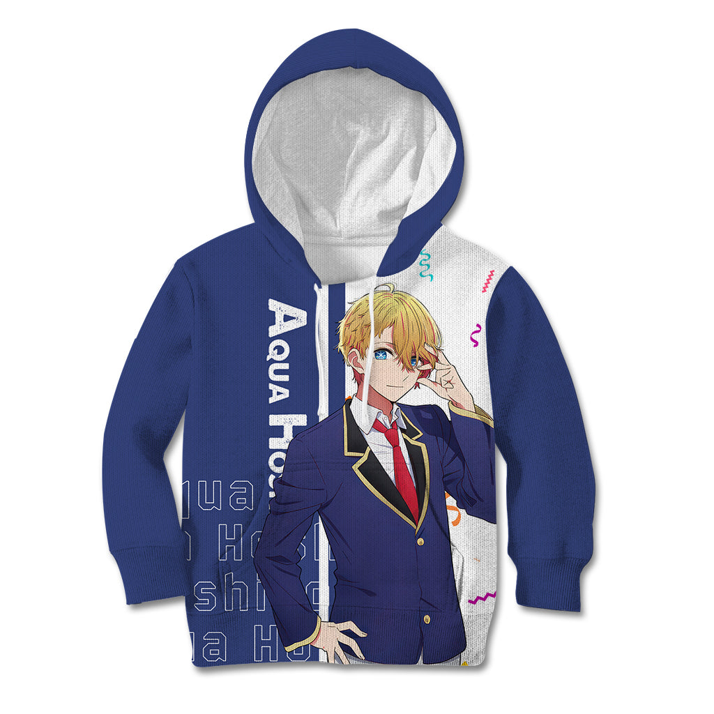 Aquamarine Hoshino - Oshi no Ko Kid Hoodie Anime Style