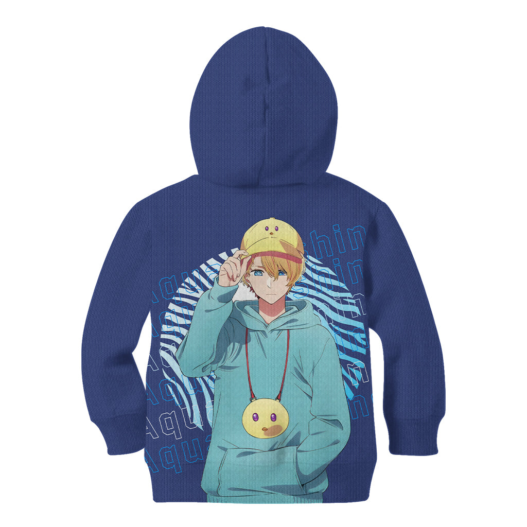 Aquamarine Hoshino - Oshi no Ko Kid Hoodie Anime Style