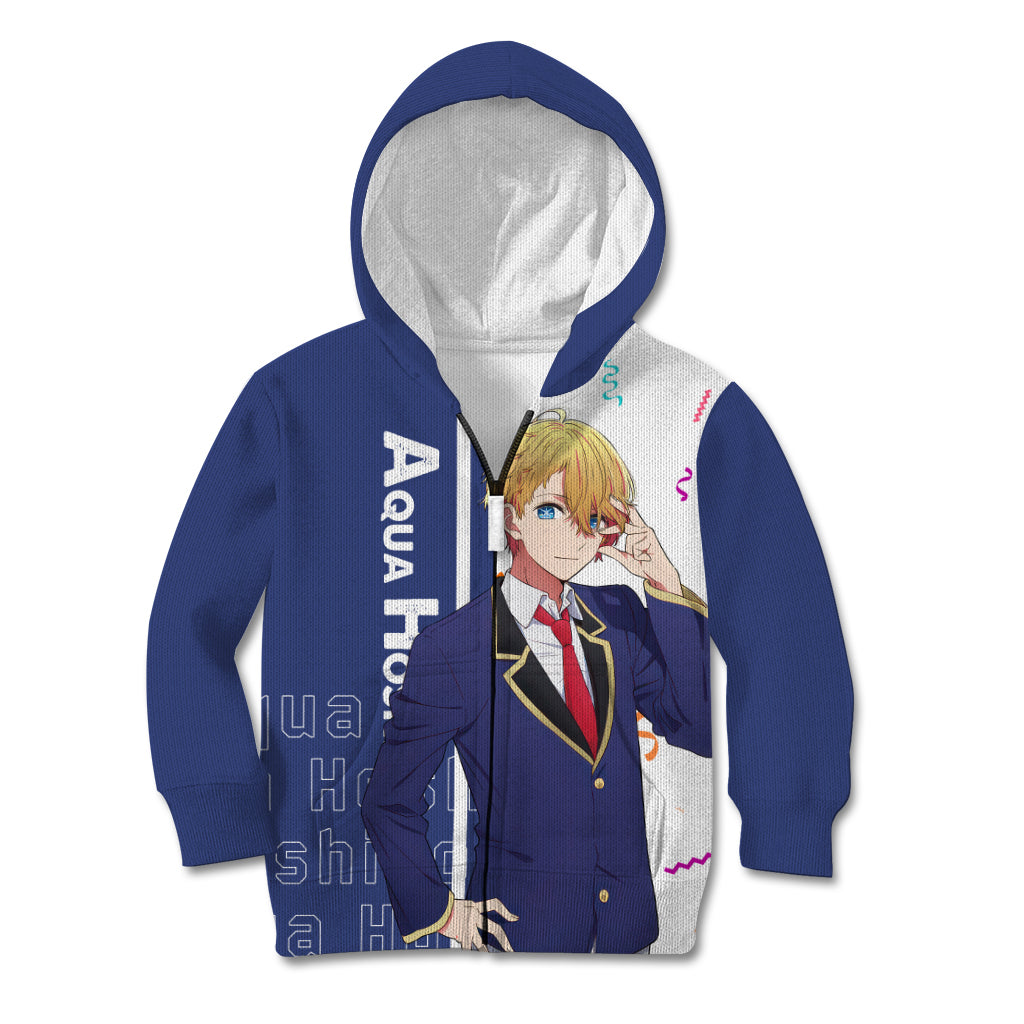 Aquamarine Hoshino - Oshi no Ko Kid Hoodie Anime Style