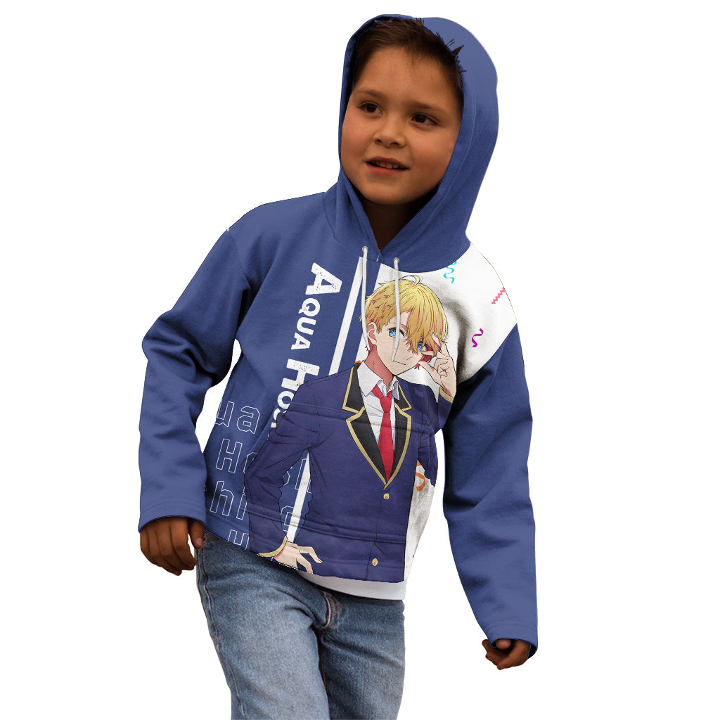 Aquamarine Hoshino - Oshi no Ko Kid Hoodie Anime Style