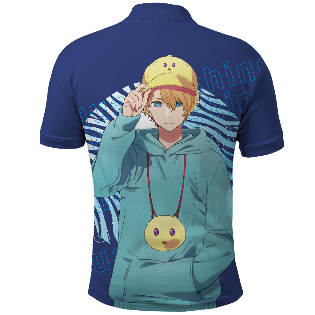 Aquamarine Hoshino - Oshi no Ko Polo Shirt Anime Style