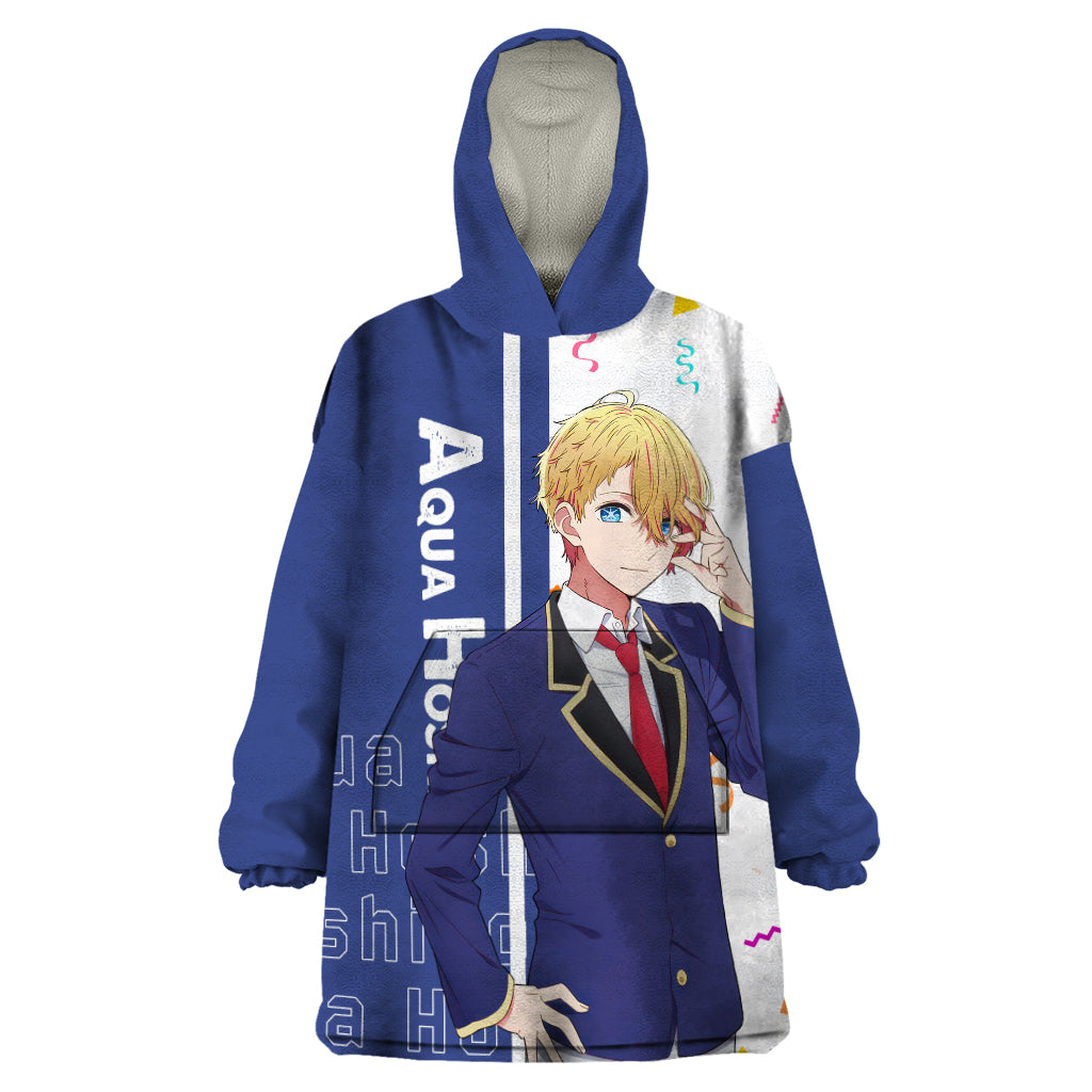 Aquamarine Hoshino - Oshi no Ko Wearable Blanket Hoodie Anime Style