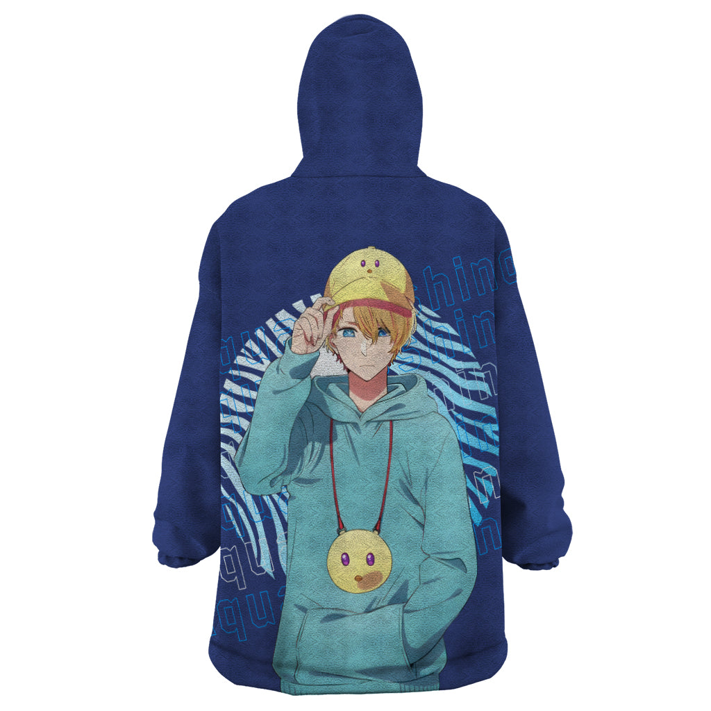 Aquamarine Hoshino - Oshi no Ko Wearable Blanket Hoodie Anime Style