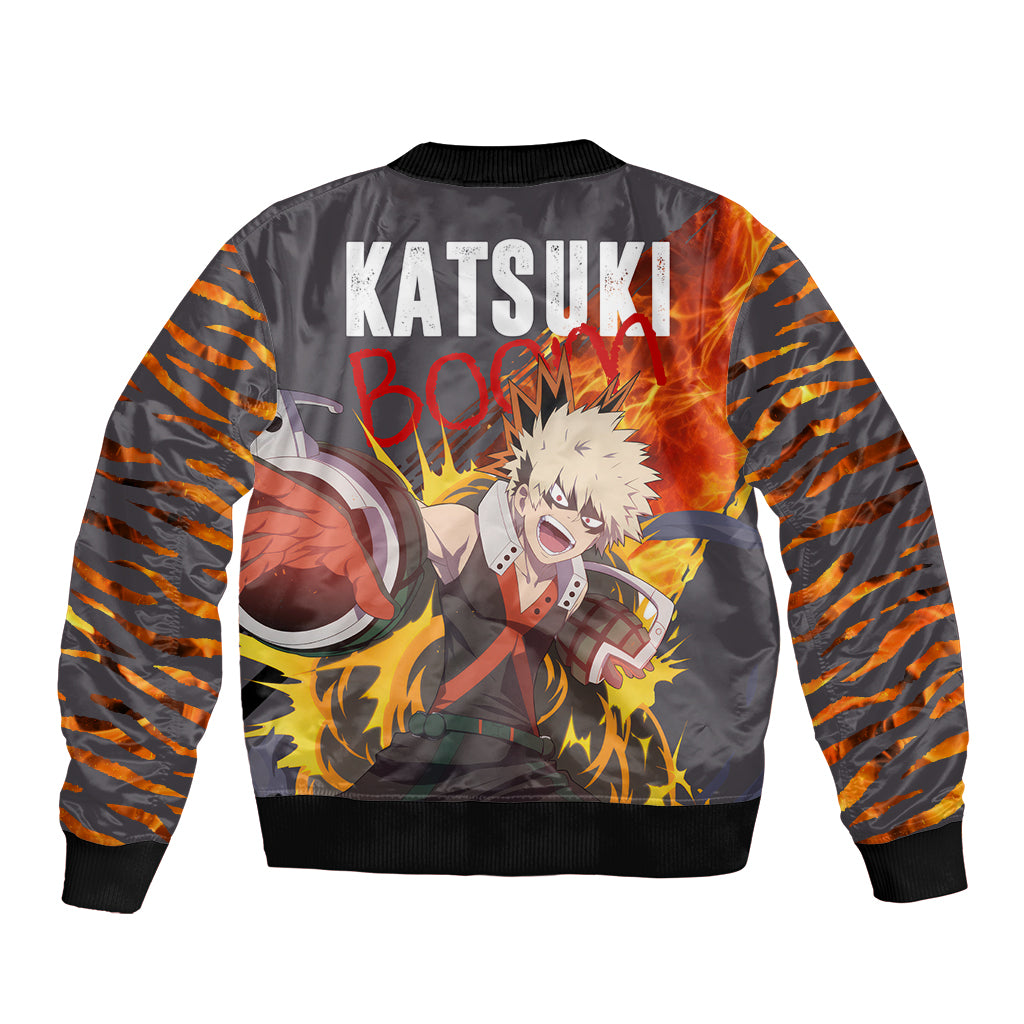 Katsuki Bakugo - My Hero Academia Bomber Jacket Dynamight Anime Style