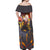 Katsuki Bakugo - My Hero Academia Off Shoulder Maxi Dress Dynamight Anime Style