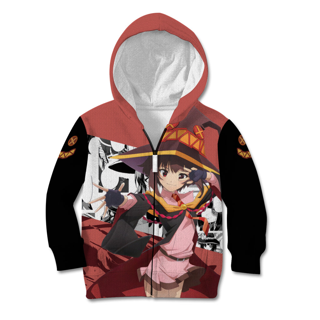 Megumin - KonoSuba Kid Hoodie Anime Style